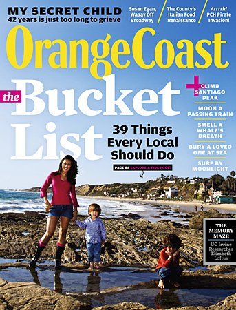 Orange Coast Magazine Cover Bucket List OC